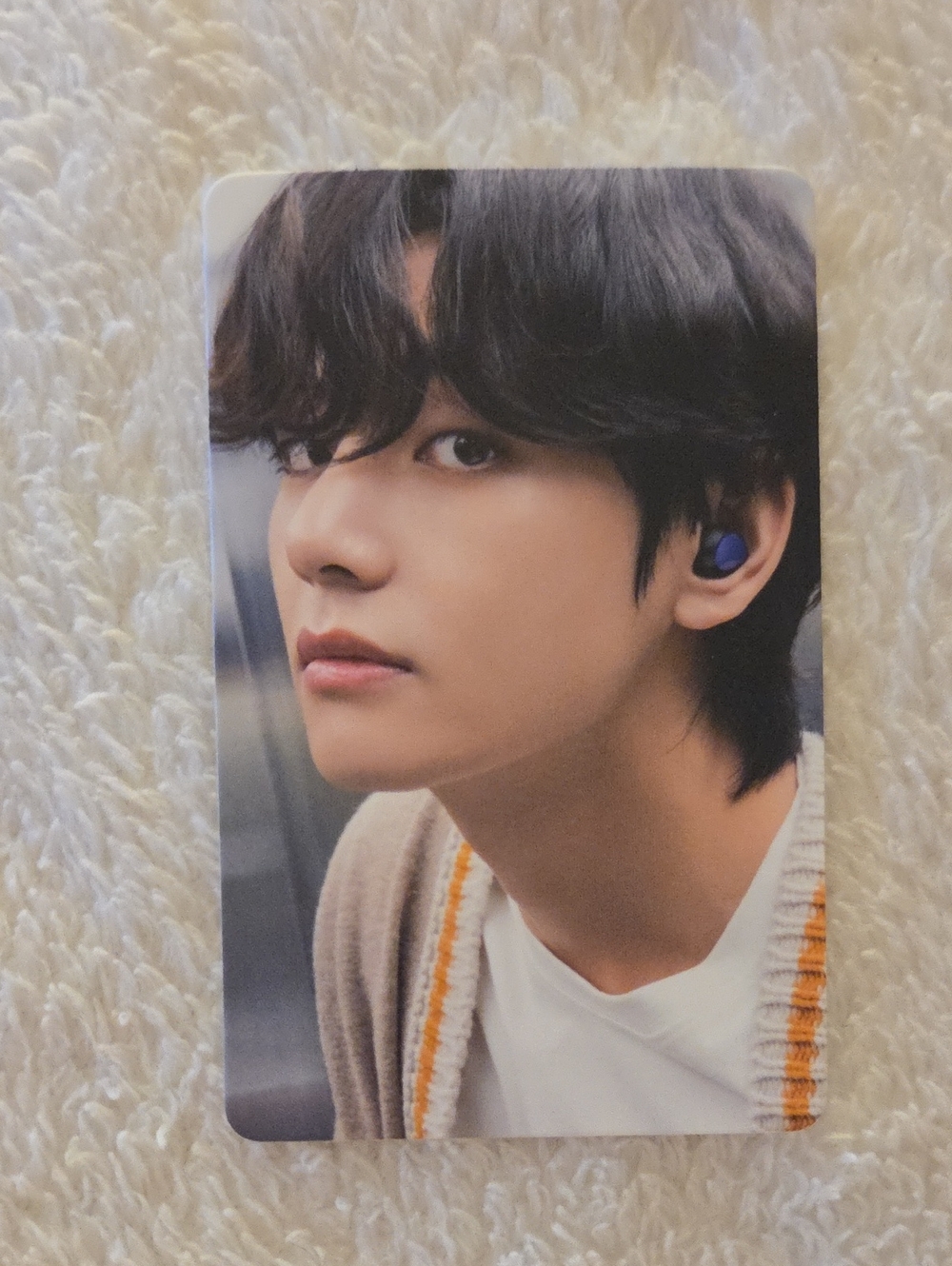 BTS V Samsung Galaxy Buds+ Photocard
